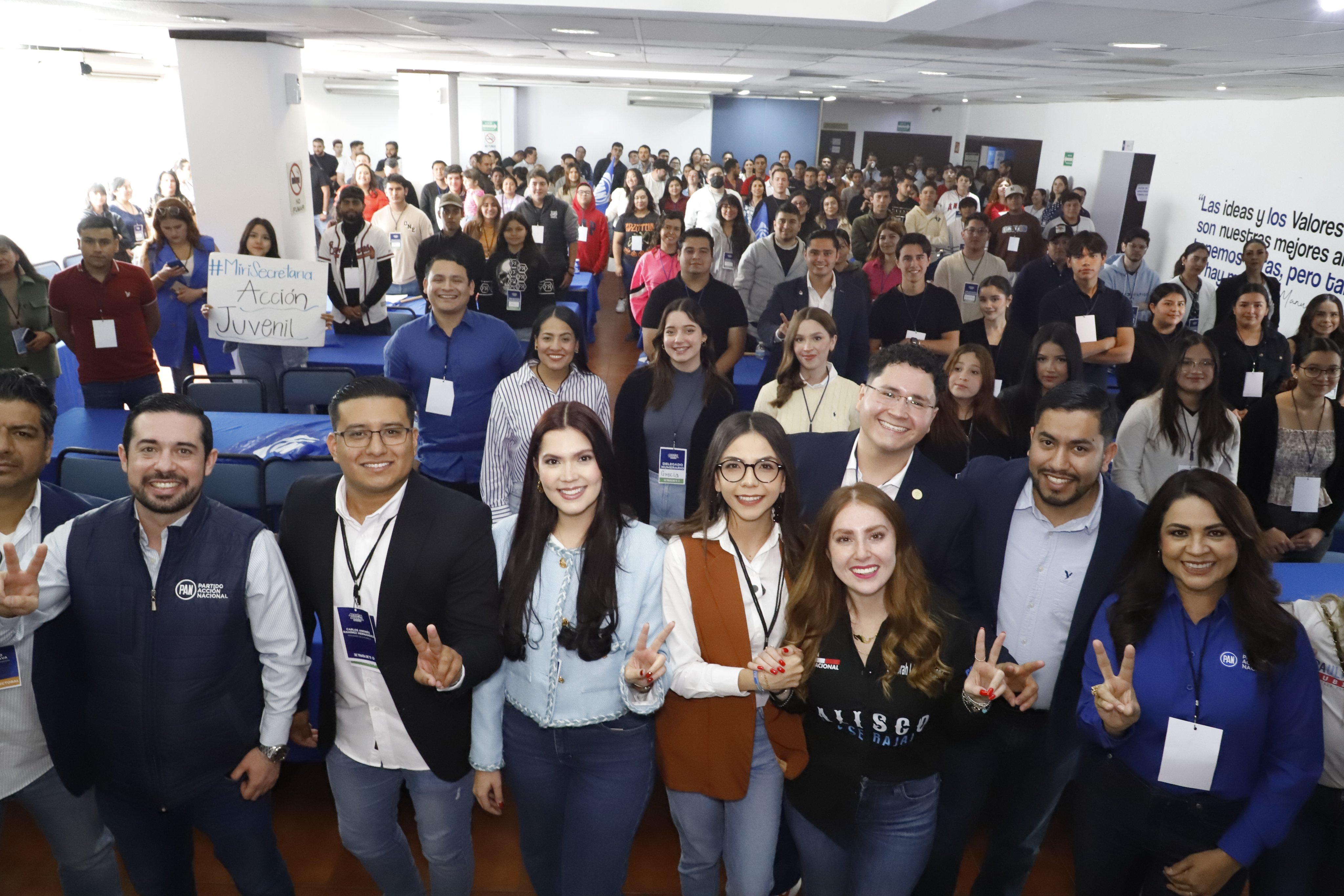 •	Miriam Arellano es electa como la nueva secretaria de Acción Juvenil Jalisco.